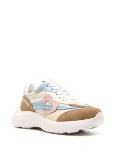 Love Moschino heart-patch chunky sneakers - Beige