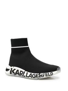Karl Lagerfeld Sneakers met logoprint - Zwart