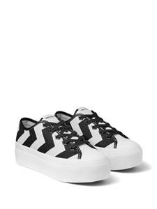 Jimmy Choo Palma Maxi sneakers met geometrische print - Wit