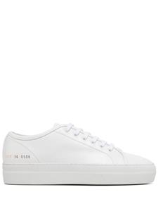 Common Projects White Tournament leather sneakers - Wit