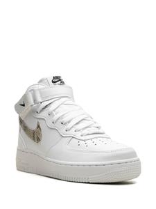 Nike Air Force 1 '07 Mid White/Snake Swoosh sneakers - Wit