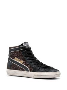 Golden Goose Slide high-top sneakers - Zwart