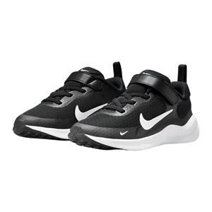 NIKE Revolution 7 Sneaker mit Klettverschluss Kinder 003 - black/white-white
