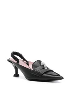 Premiata Pumps in loafer-stijl - Zwart