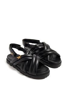 MCM Leren sandalen - Zwart