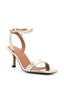 Maje 80mm leather sandals - Goud