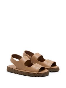 Marsèll Sanpomice leather sandals - Bruin