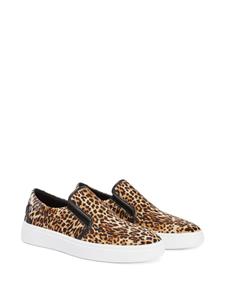 Giuseppe Zanotti GZ94 sneakers met luipaardprint - Bruin