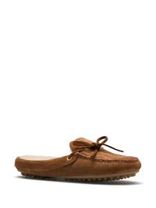 Car Shoe lace-up suede slippers - Bruin