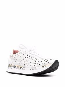 Premiata Conny geperforeerde sneakers - Wit