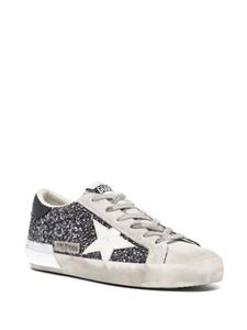 Golden Goose Baskets Superstar glitter sneakers - Grijs