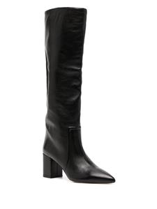 Paris Texas Anja 70mm knee-high boots - Zwart