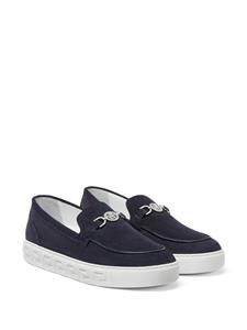 Versace Medusa '95 leren loafers - Blauw