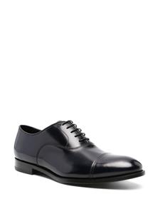 Doucal's lace-up leather brogues - Zwart