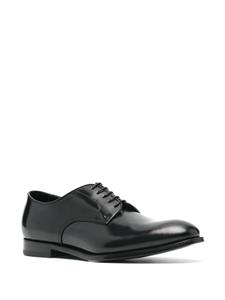 Doucal's Oxford schoenen van lakleer - Zwart