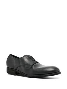 Guidi horse-leather Derby shoes - Zwart
