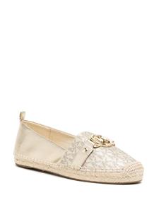 Michael Kors Espadrilles met monogrampatroon - Goud