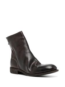 Guidi zip-fastened leather boots - Bruin
