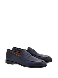 Ferragamo Leren penny loafers - Blauw