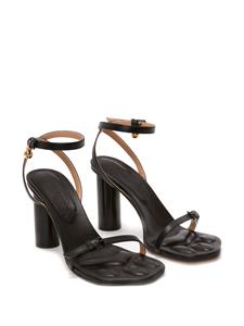 JW Anderson Paw leather sandals - Zwart