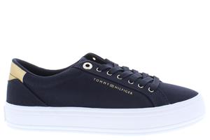 Tommy Hilfiger Essential vulc canvas DW6 space blue donkerblauw 