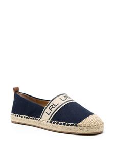 Lauren Ralph Lauren Caylee espadrilles met logoprint - Blauw