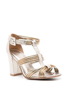 Sarah Chofakian Isabella sandalen met enkelbandje - Zilver