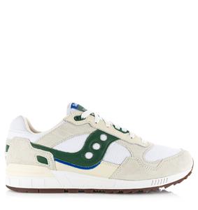 Saucony Shadow 5000 white/green lage sneakers unisex