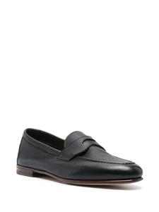 Henderson Baracco penny-slot leather loafers - Blauw