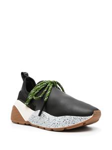 Stella McCartney Sneakers van imitatieleer met vlakken - Zwart