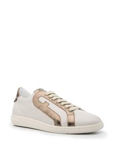 Furla Twist Arch leren sneakers - Beige