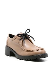 Sarah Chofakian Leren Oxford schoenen - Bruin