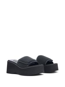 Courrèges Scuba Wave sandals - Zwart