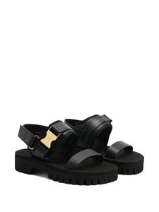 Giuseppe Zanotti Mederic 50 mm leren sandalen - Zwart