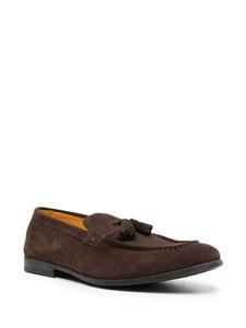 Doucal's tassel-detail suede loafers - Bruin