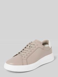 CK Calvin Klein Sneakers met vetersluiting in effen design