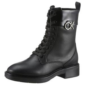 Calvin Klein Veterlaarsjes RUBBER SOLE COMBAT BOOT W/HW