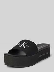 Calvin Klein Jeans Pantolette "FLATFORM SANDAL MET"