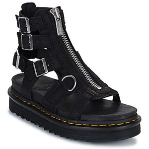 Dr. Martens Sandalen  Olson Charcoal Grey Tumbled Nubuck