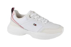 Tommy Hilfiger Keilsneaker "HILFIGER CHUNKY RUNNER", mit zweckmäßiger Anziehlasche, Freizeitschuh, Halbschuh, Schnürschuh