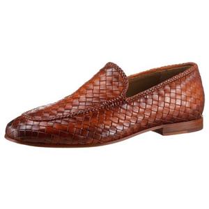 Melvin & Hamilton Slipper "Clive 22 - vegetabil gegerbt", Slipper, Mokassin, Business Schuh mit modischer Flecht-Struktur