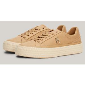 Tommy Hilfiger Plateausneaker "VULC SNEAKER LINNEN"