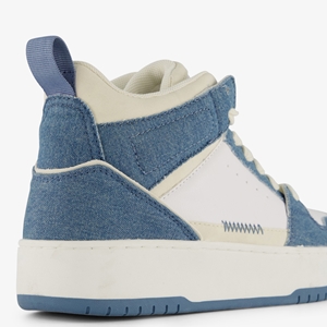 Only Shoes hoge dames sneakers met denim