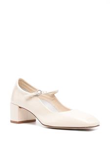 Aeyde Aline leren pumps - Beige