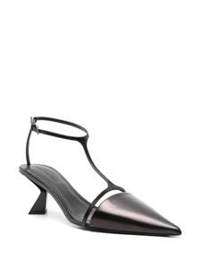 Nensi Dojaka sculpted-heel leather pumps - Zwart