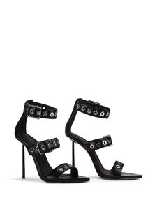 Le Silla Courtney sandalen met ringlets - Zwart