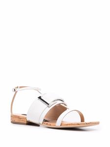 Sergio Rossi Sr Prince leren sandalen - Wit