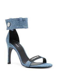Coperni Denim sandalen - Blauw
