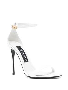 Dolce & Gabbana Leren sandalen - Wit