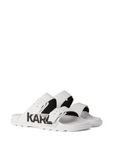 Karl Lagerfeld Kondo sandalen met logoprint - Wit